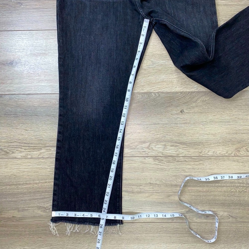 NWT Lucky Brand Bridgette Cropped Flare Black Size 12/31 - Picture 8 of 16